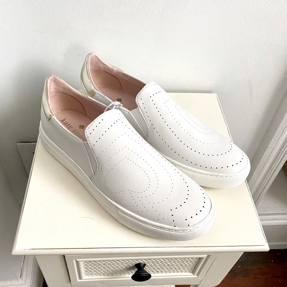 Kate Spade Azores Perforated Slip on Sneaker